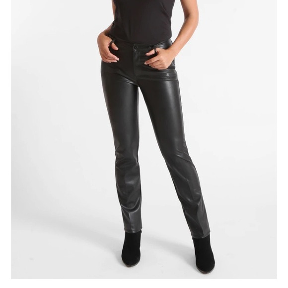 Peace of Cloth Faux Leather Jeans - Picture 6 of 10